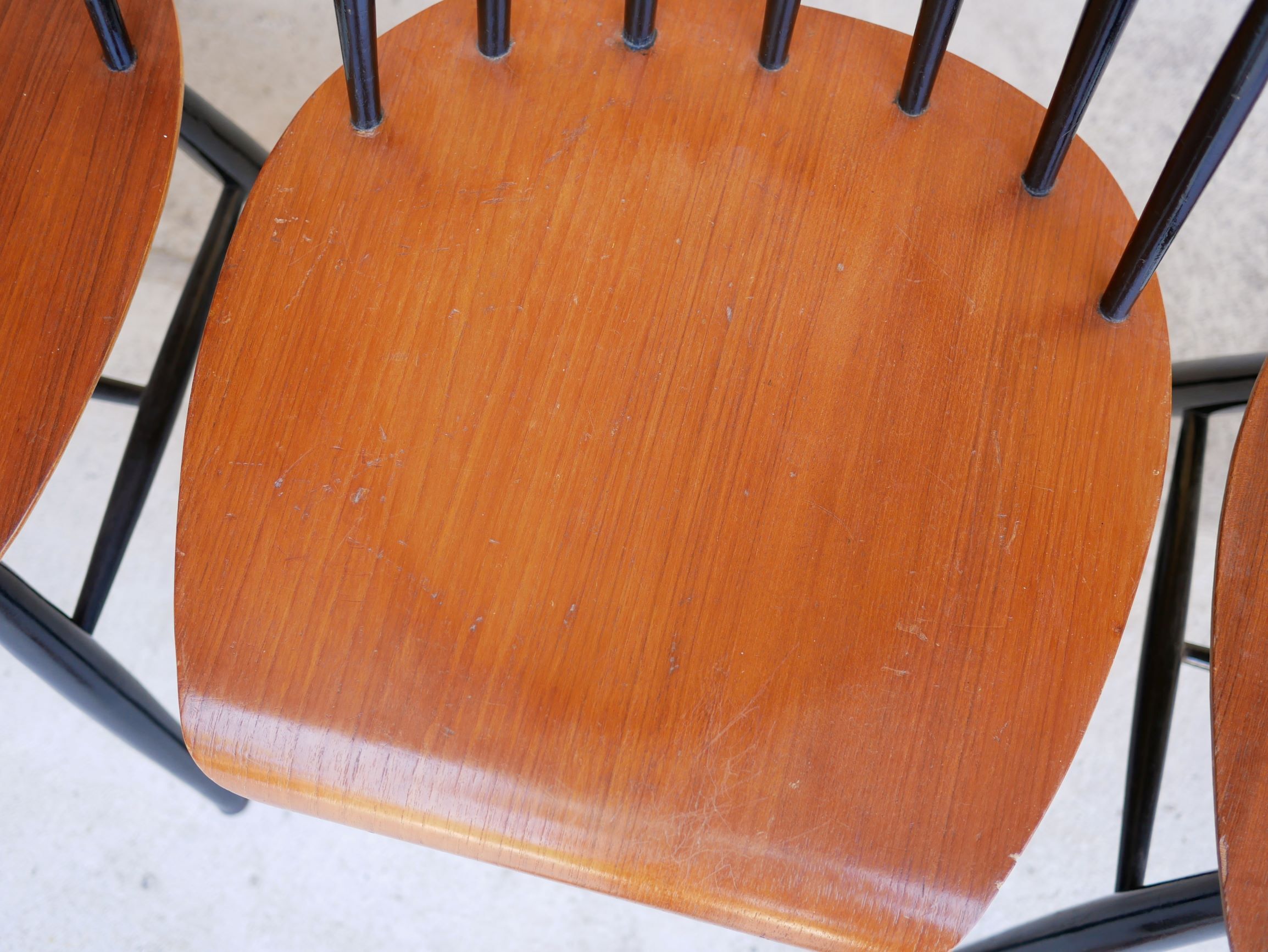 Scandinavian chair by Ilmari Tapiovaara model "Fanett"