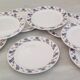 Digoin Sarreguemines earthenware plates Vintage Salies model
