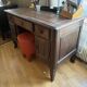 Solid wood desk from the early 20th century.