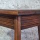 Victorian English two-tier stand in solid wood.
