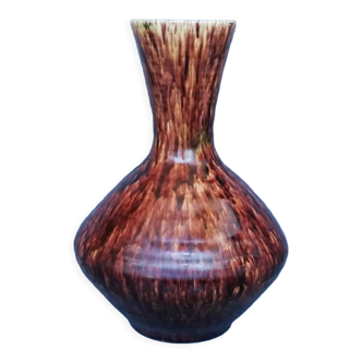 Vase 60s signed Accolay