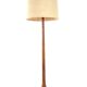 Danish Teak Floor Lamp in teak - mid century modern design