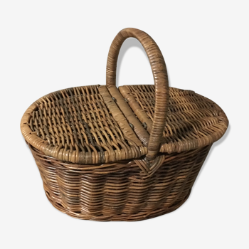 60s wicker basket