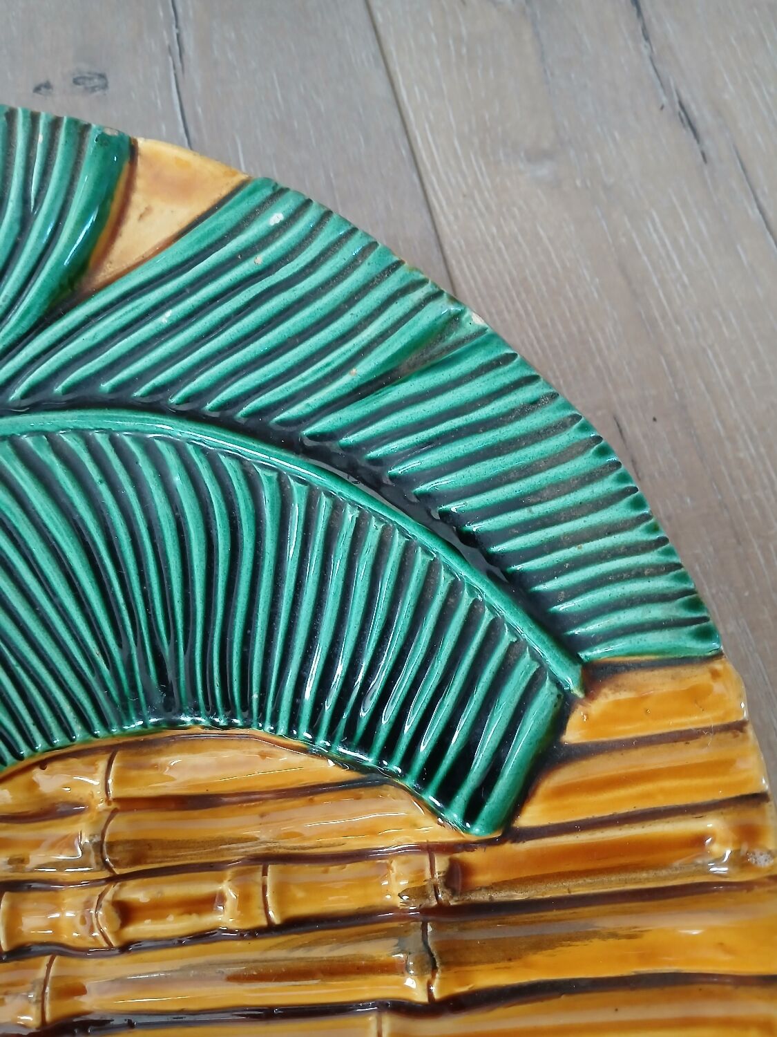 Antique fruit bowl from Vallauris