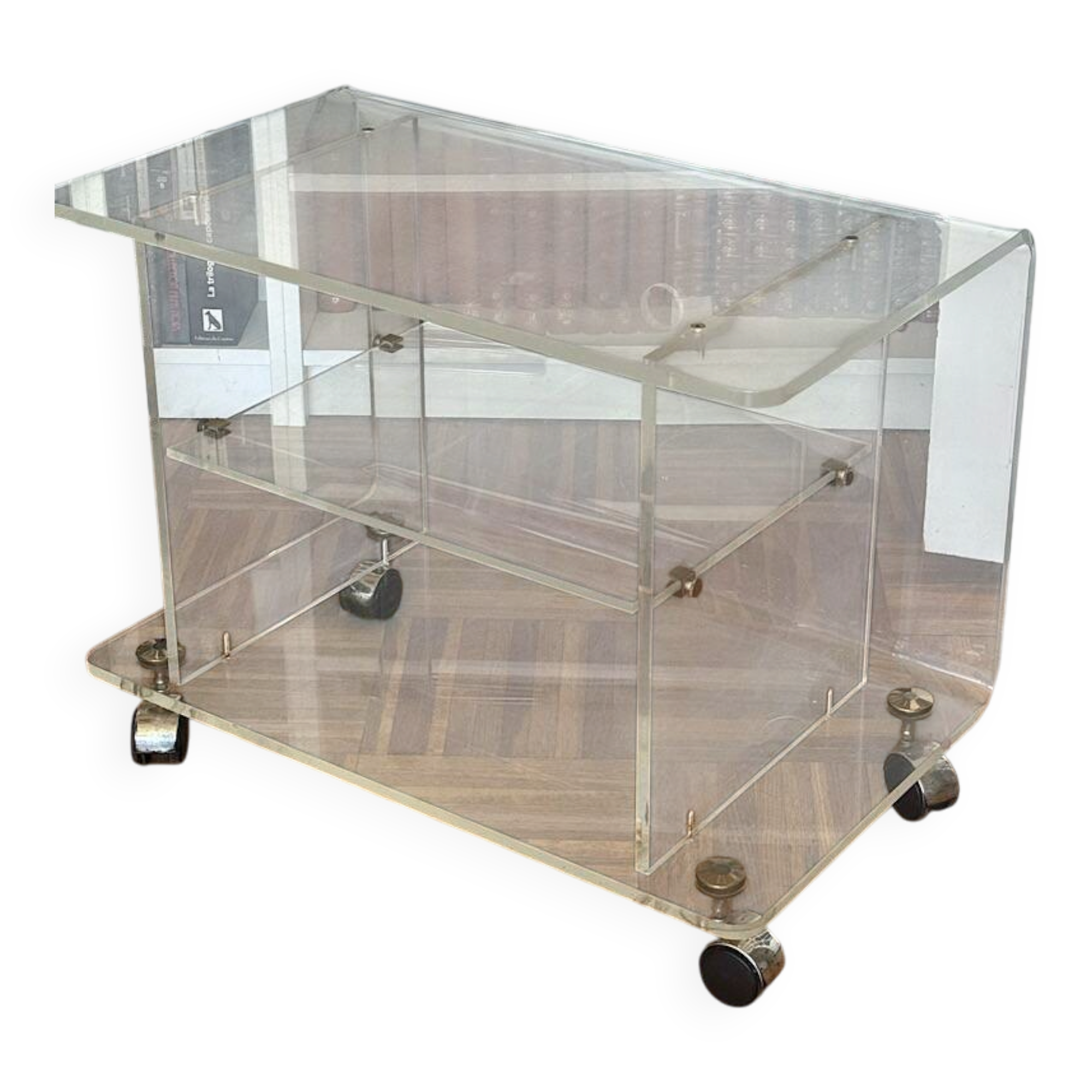 Plexiglass coffee table