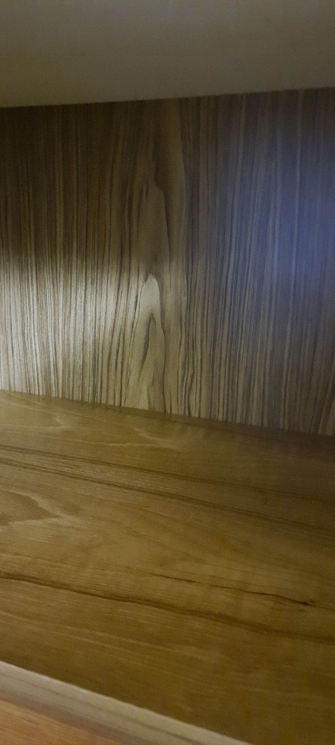 Vintage sideboard and shelving system