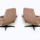 Vintage swivel lounge chairs, 1970s, set of 2