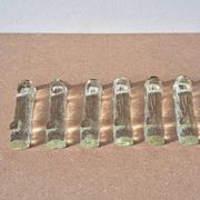 6 Vintage crystal knife holder
