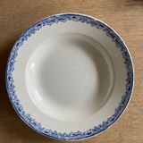 Set of 6 Fontanges Sarreguemines soup plates