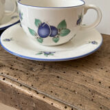 Royal doulton blueberry tea cups