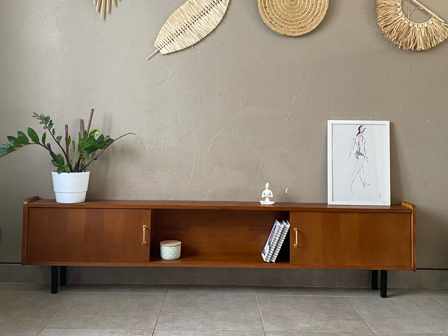 Vintage row from the 50s-60s