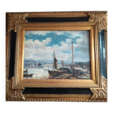 Marine painting painting