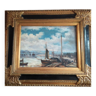 Tableau peinture marine