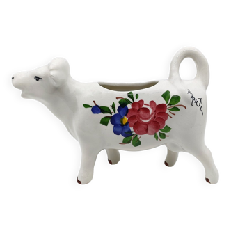 Antique Fabbro di Rivignano (Italy) Handmade Milk Pitcher Cow