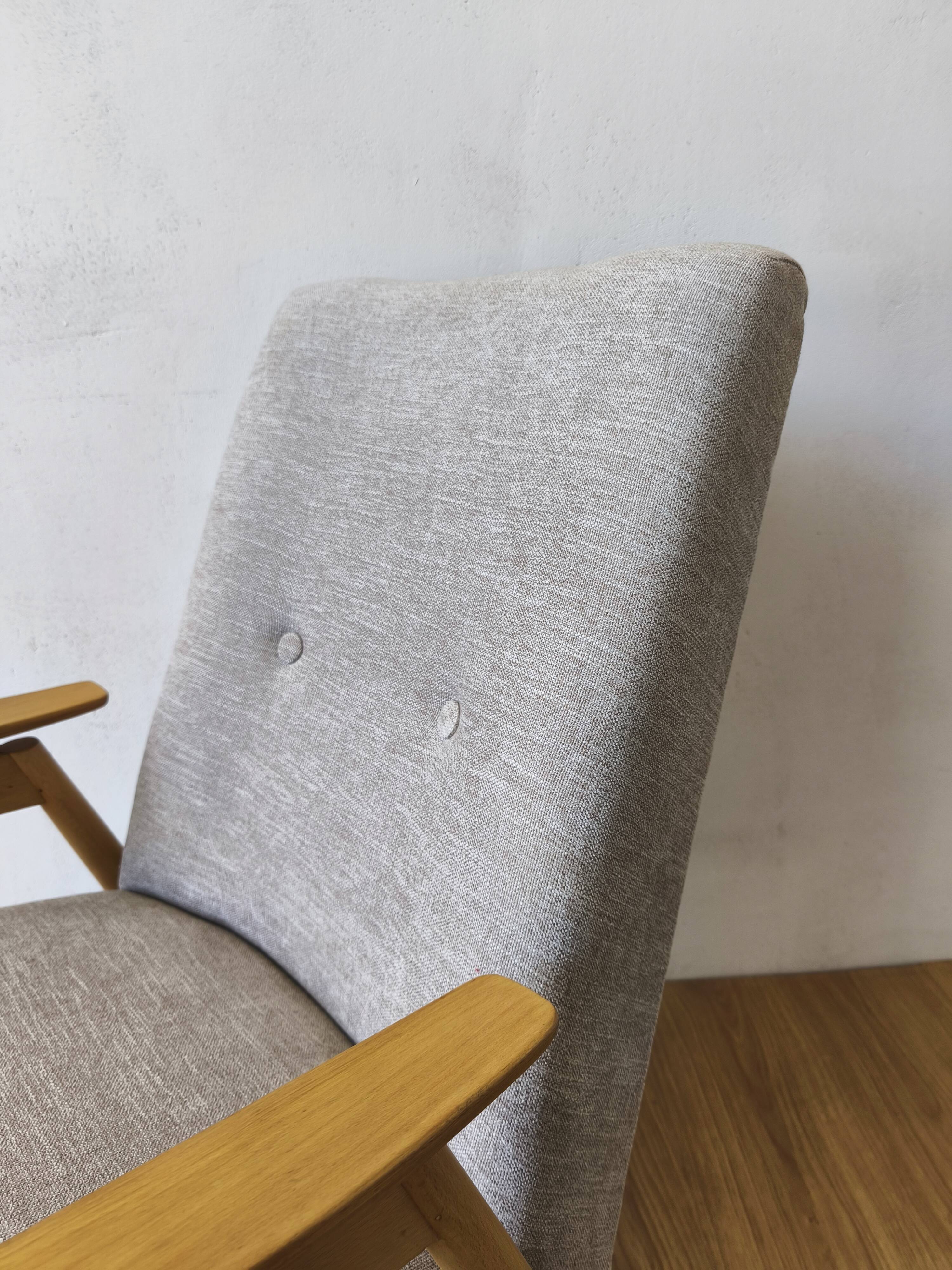 Designer armchair by J. šmidek, 1970s.