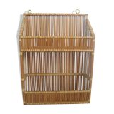 Bamboo wall shelf