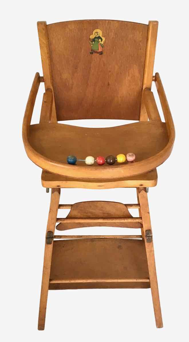 Bécassine doll high chair