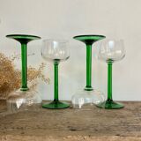 4 verres Alsace France