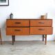 Enfilade/sideboard with 4 drawers, 123 cm
