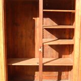 Superb rustic wardrobe / Parisian wardrobe in fir wood