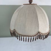 Vintage wooden bead suspension