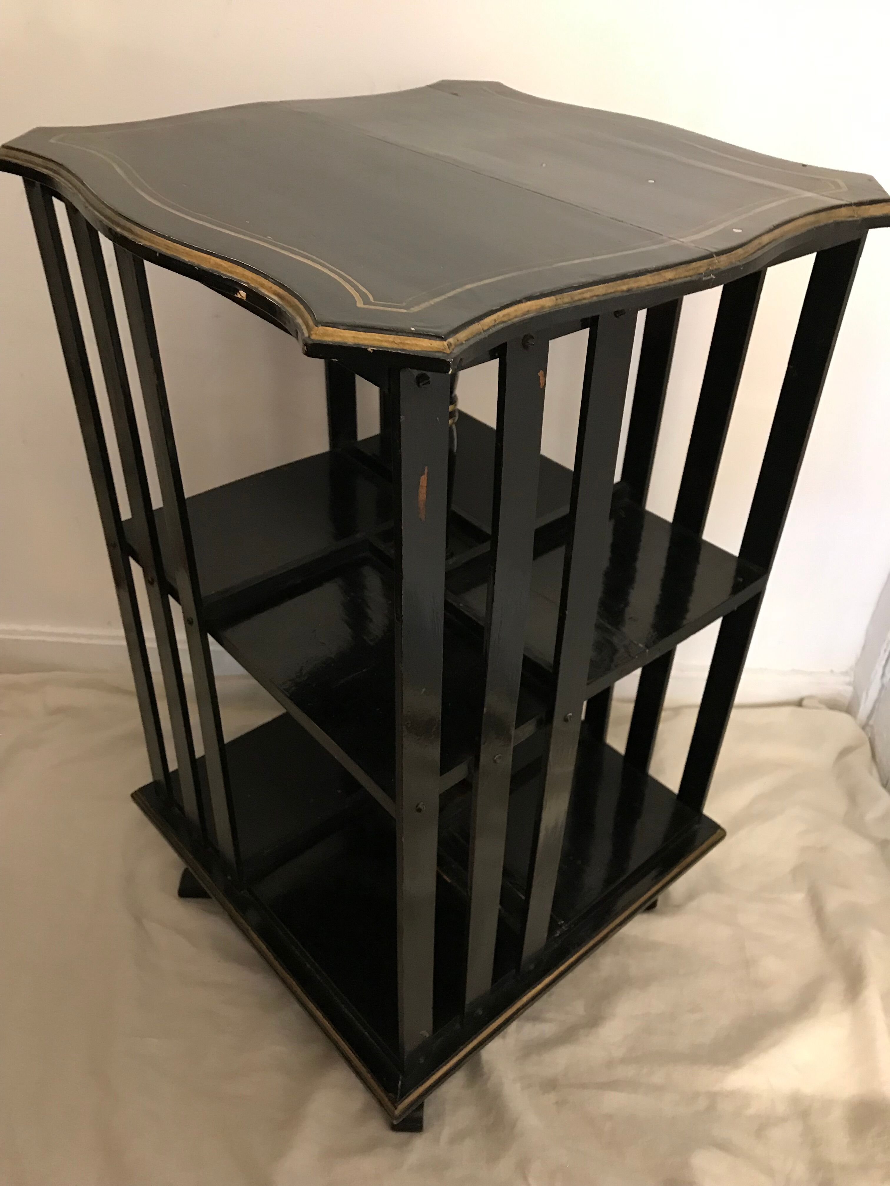 Library wood black new art