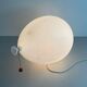 Large white plastic balloon wall light by Yves Christin for BILUMEN, 1970s, Italy.