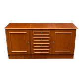 Grand meuble bas de rangement / Enfilade 155 cm Idéal meuble TV 70's
