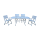 Vintage wooden garden salon