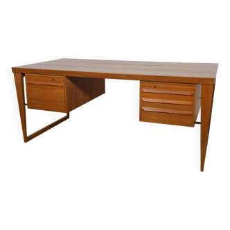 Bureau Modèle 70 en Teck par Kai Kristiansen pour Feldballes Møbelfabrik, 1960s