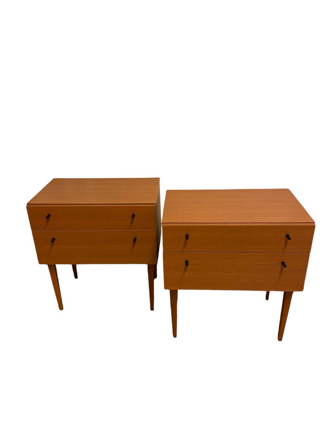 Pair of bedside tables/nightstands 1960
