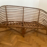 Bamboo sofa and armchair set