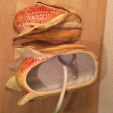 Soup cob of ceramic corn slurry vintage