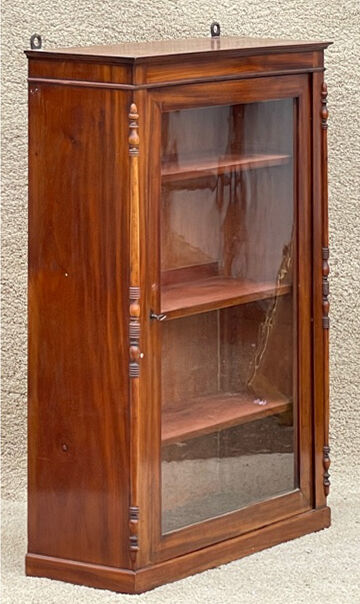 Vitrine en acajou