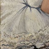 "The ballerina with the red slipper"