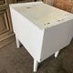 Commode patin blanche