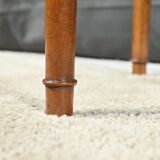 Small Mahogany Living Room Table, Louis XVI Period – Late 18th Century