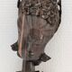 Buste en bois de femme à coiffe florale travail sculptural des années 60-70