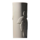 Vintage vase by Thomas Rosenthal, biscuit porcelain, Germany 1960s.