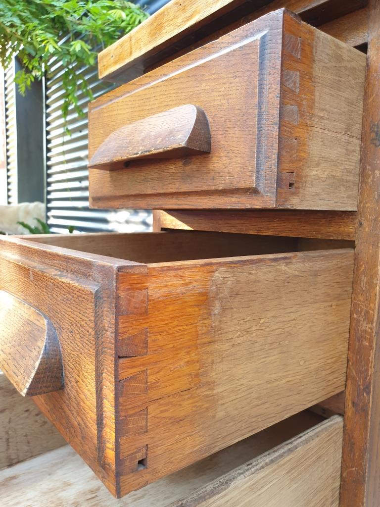 Minister's desk 1930 parquet oak