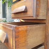 Minister's desk 1930 parquet oak