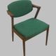 Set of eight restored dining chairs in teak Kai Kristiansen
