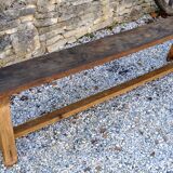Large rustic bench brut Périgord