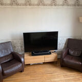 Pair of Ligne Roset Club Armchairs