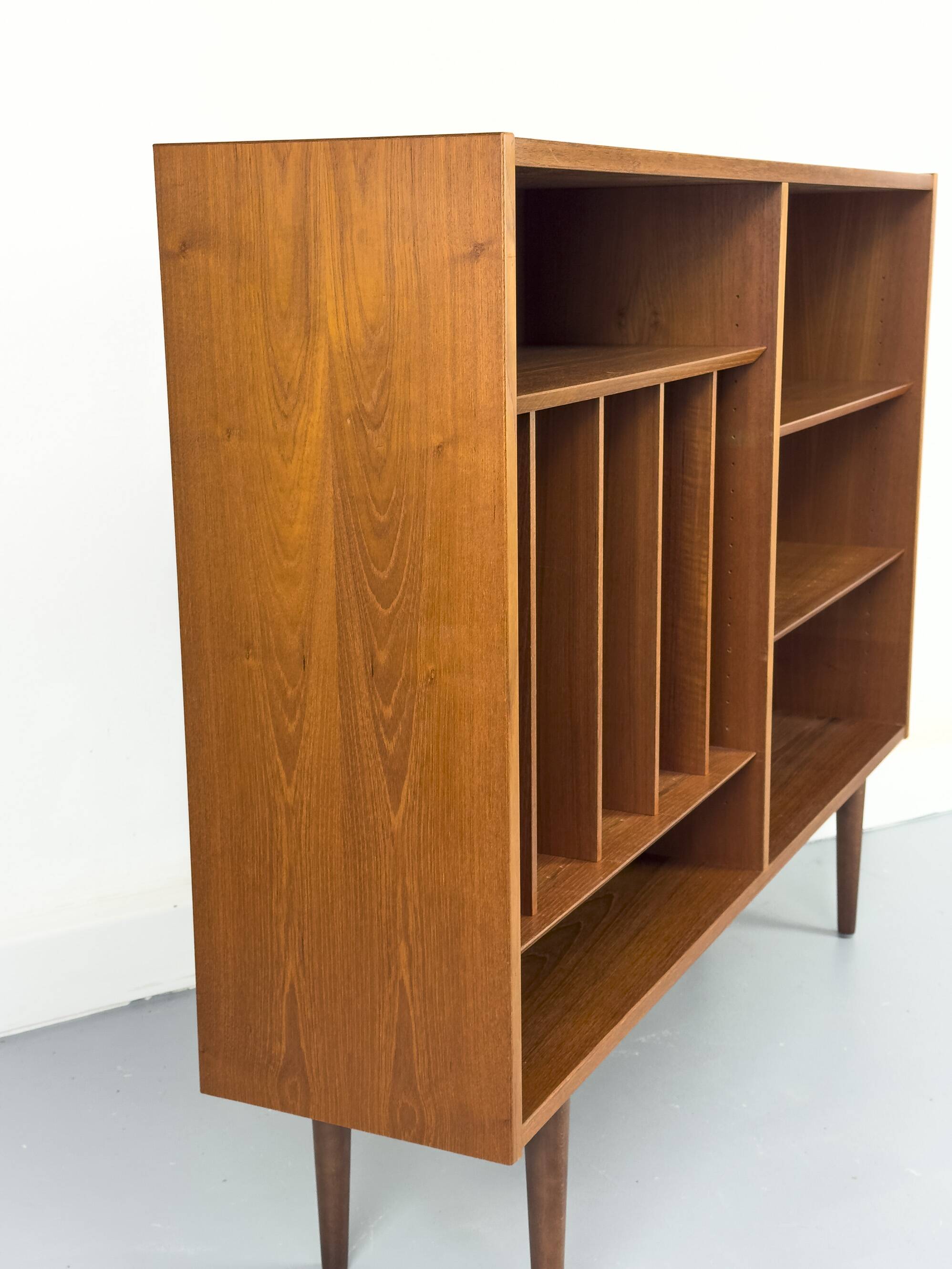 Vintage Danish Teak Bookshelf by Carlo Jensen for Hundevad & Co., 1960s