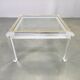 Italian Acrylic, Brass and Glass Coffee Table, 1980s