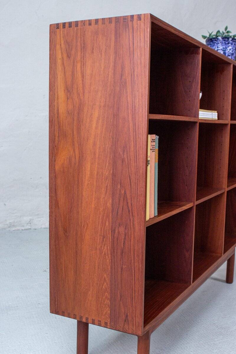 Vintage Teak Bookcase by Peter Hvidt, Denmark, 1960s