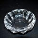 Saint-Louis crystal ashtray 10x4cm