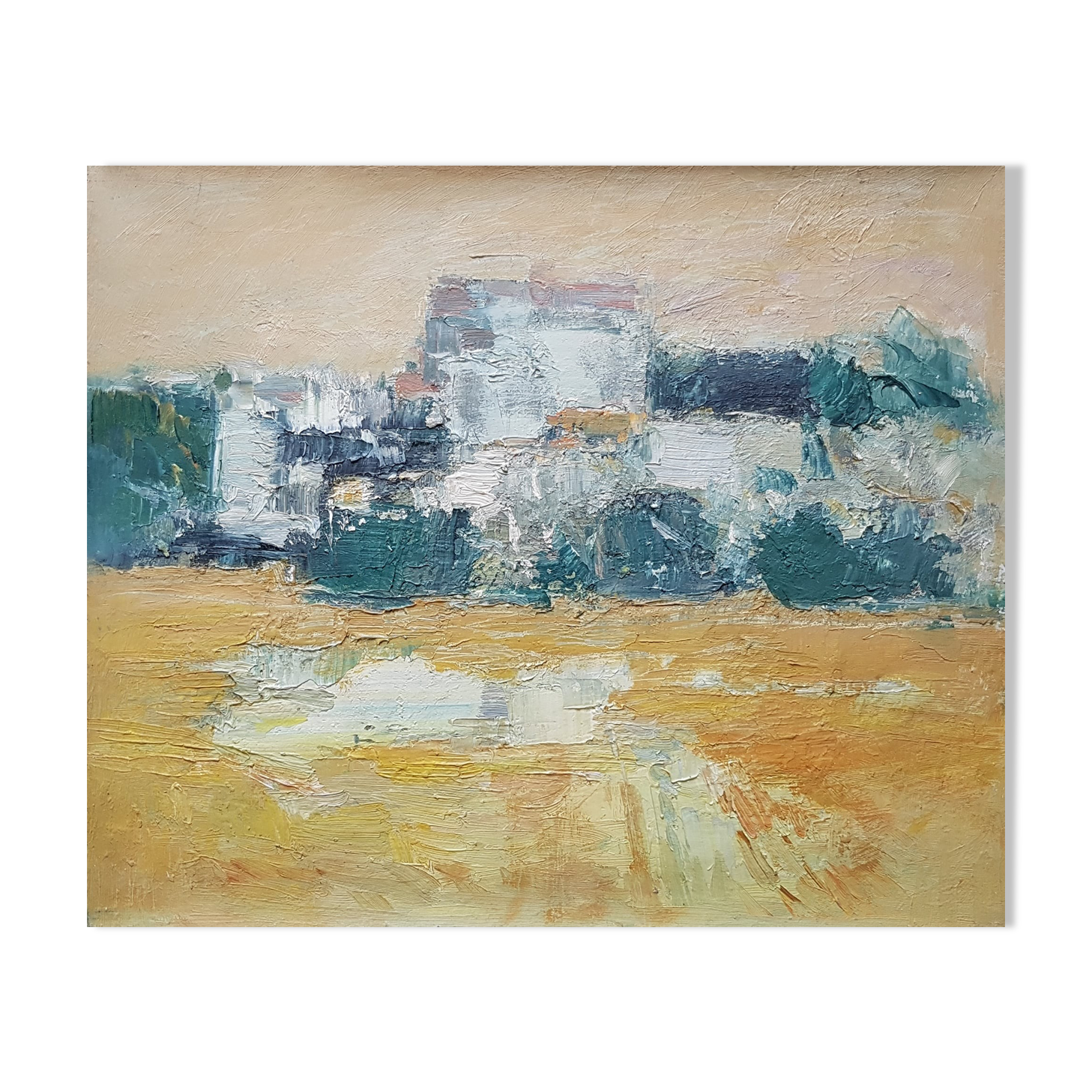 Painting by Nagao Usui: "Landscape of the South"