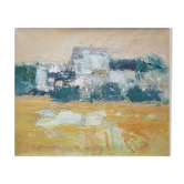 Peinture de Nagao Usui : "Paysage du Midi"